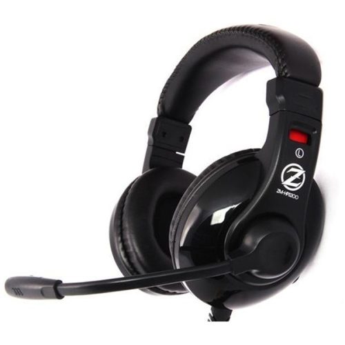 Zalman HPS200 Fekete Jack gamer headset