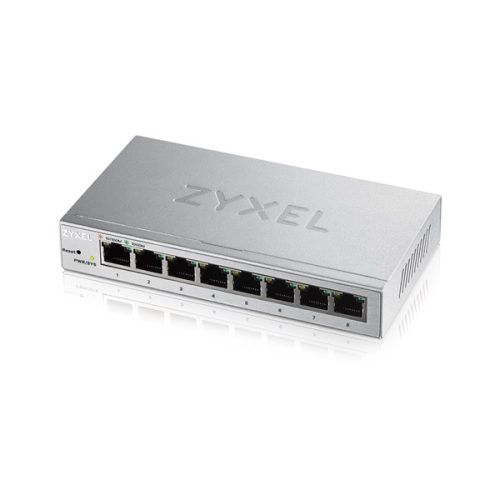 ZyXEL GS1200-8 8port GbE LAN web menedzselhető asztali switch