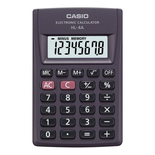 Casio HL-4A-S zsebszámológép