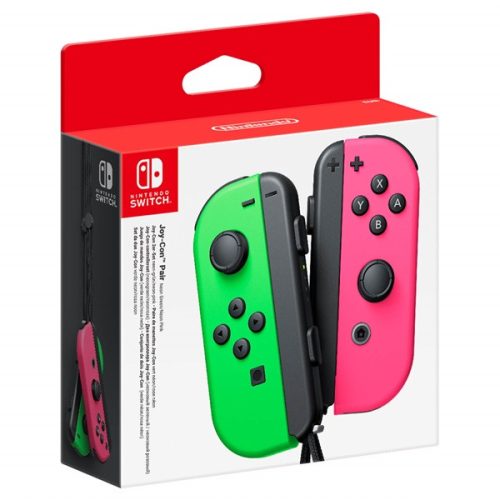 Nintendo Switch Joy-Con Neon Green/Neon Pink kontroller pár