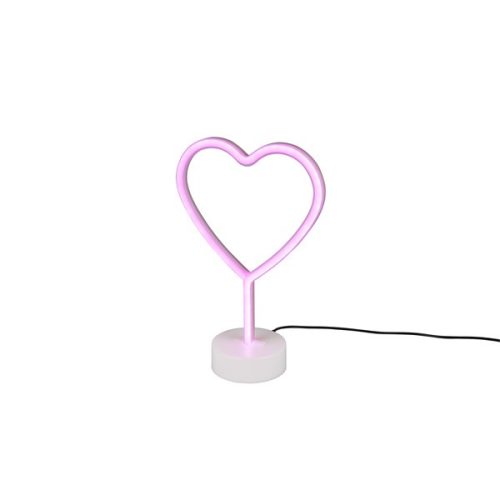 TRIO R55210101 Heart 30,5 cm USB asztali lámpa