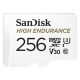 Sandisk 00183568 256GB SD micro (SDXC Class 10 UHS-I U3) High Endurance memóriakártya