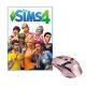 The SIMS 4 PC játékszoftver + Trust GXT 101P Gav USB gamer pink egér csomag