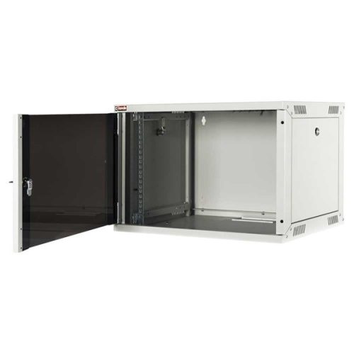 Lande LN-EUBOX07U5445-LG-1 EURObox 19" 7U 540x450 szürke fali rack szekrény