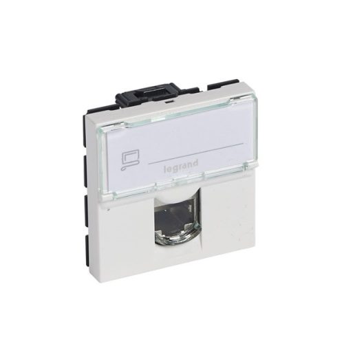 Legrand 076564 Program Mosaic Cat 6 UTP/ 2 modul/ fehér LCS2 RJ45 aljzat