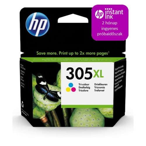 HP 3YM63AE (305XL) háromszínű nagykapacítású tintapatron