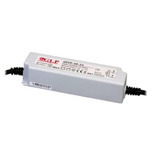 GLP GPVP-40-24 40W 24V 1.7A IP67 LED tápegység