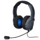 PDP LVL50 PS4/PS5/PC szürke headset