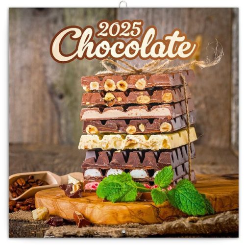 Realsystem 2025 Chocolate 6096-CH illatosított lemeznaptár