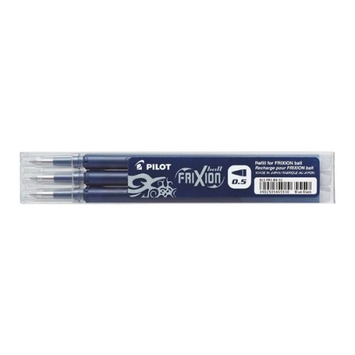 Pilot Frixion 0,5mm 3db-os tintakék rollertoll betét