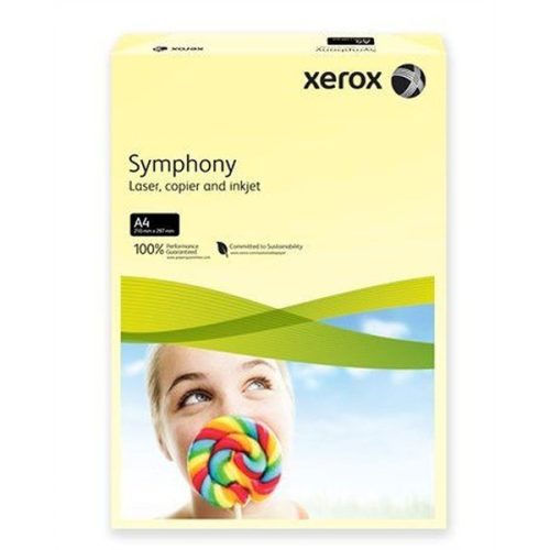 Xerox Symphony A4 80g pasztel citrom másolópapír