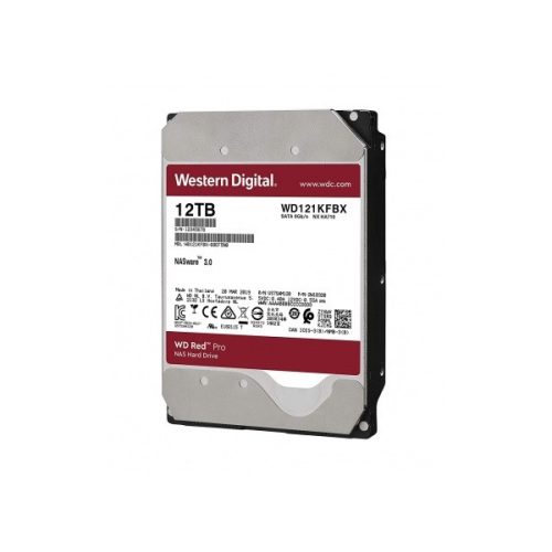 Western Digital 3,5" 12000GB belső SATAIII 7200RPM 256MB RED PRO WD121KFBX winchester 5 év