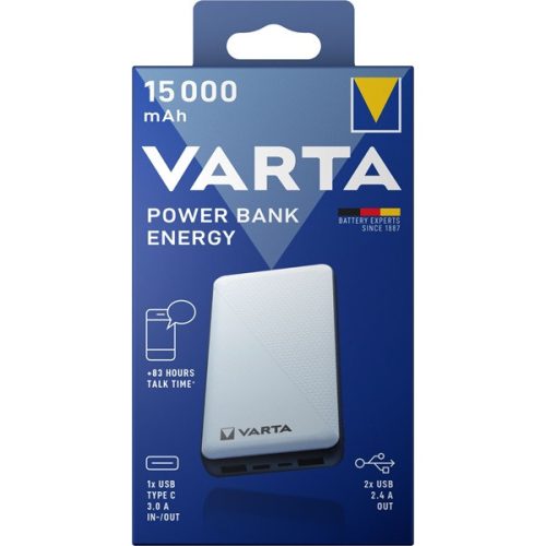 Varta 57977101111 hordozható 15000mAh Portable power bank