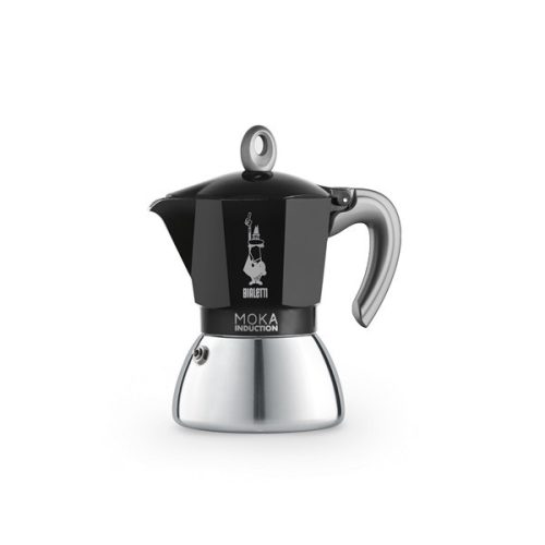 Bialetti Moka 6936 Induction fekete 6 személyes indukciós kotyogós kávéfőző