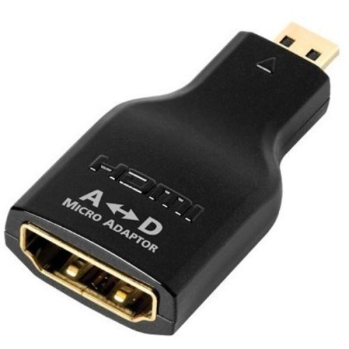 AudioQuest HDMADAD HDMI Type A - Micro Type D aranyozott csatlakozós adapter