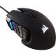 Corsair Scimitar Elite RGB Fekete 18000DPI Gamer egér