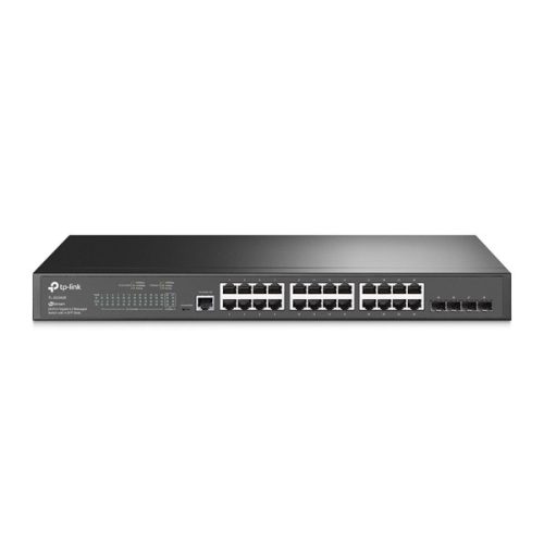 TP-Link TL-SG3428 JetStream 24xGbE LAN 4xGbE SFP port L2+ menedzselhető switch