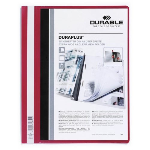 Durable Duraplus piros gyorsfűző