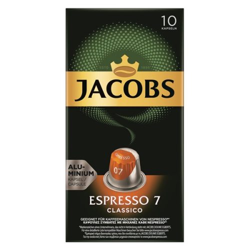 Douwe Egberts Jacobs Espresso Classico Nespresso kompatibilis 10 db kávékapszula