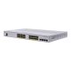 Cisco CBS250-24P-4G 24x GbE PoE+ LAN 4x SFP port L2 menedzselhető PoE+ switch