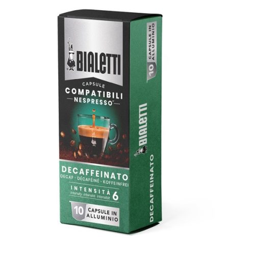 Bialetti Decaffeinato Nespresso kompatibilis koffeinmentes 10 db kávékapszula