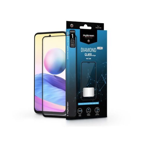 MSP LA-2089 Xiaomi Redmi Note 10 5G/Poco M3 Pro Diamond Glass Lite Edge 2.5D edzett üveg kijelzővédő fólia