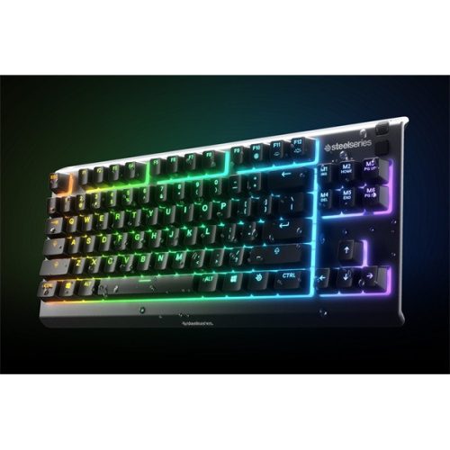 SteelSeries Apex 3 TKL UK fekete gamer billentyűzet