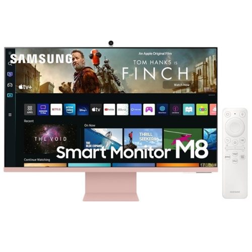 Samsung 32" M8 S32BM80PUU 4K VA pink SMART monitor távirányítóval