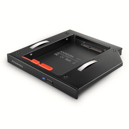 Axagon RSS-CD12 2,5" SATA SSD/HDD caddy optikai meghajtó beépítő keret