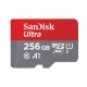 Sandisk 00215423 256GB SD micro (A1 Class 10 UHS-I) Ultra Android memóriakártya