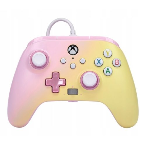 PowerA XBGP0003-01 EnWired Xbox Series X|S/Xbox One/PC vezetékes pink-limonádé kontroller