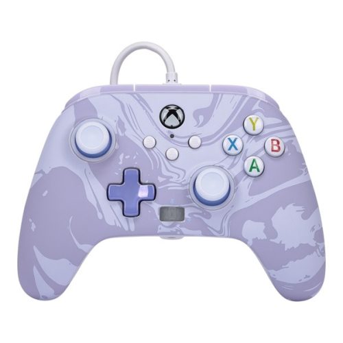 PowerA XBGP0001-01 EnWired Xbox Series X|S/Xbox One/PC vezetékes Lavender Swirl kontroller