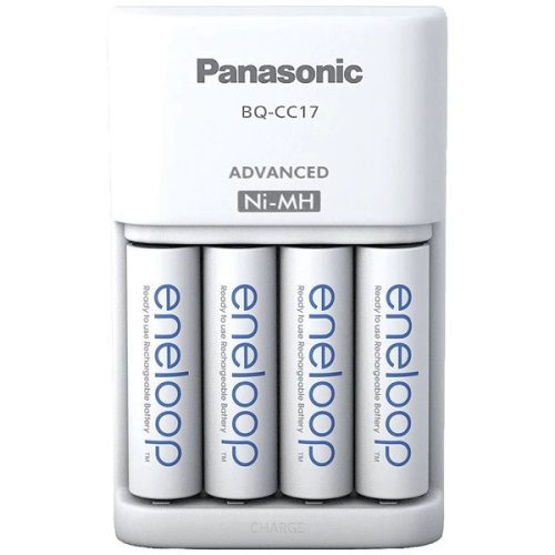 Panasonic Eneloop K-KJ17MCC40E AA 2000mAh akkutöltő +4xAA akku