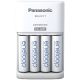 Panasonic Eneloop K-KJ17MCC40E AA 2000mAh akkutöltő +4xAA akku