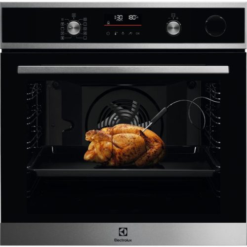 Electrolux EOC6H76X SteamCrisp fekete beépíthető gőzsütő