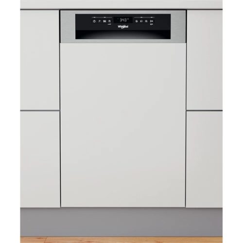 Whirlpool WSBO 3O34 PF X beépíthető keskeny 10 terítékes mosogatógép