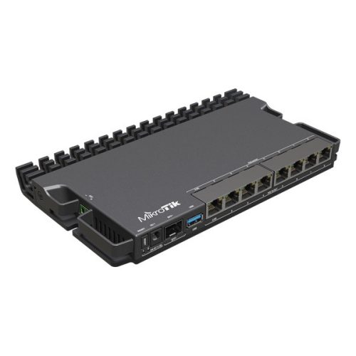 MikroTik RB5009UPR+S+IN 1x2.5GbE PoE LAN 7xGbE PoE LAN 1xSFP+ port Smart router