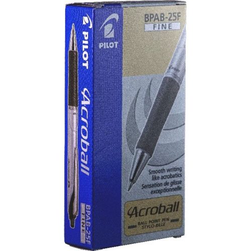 Pilot Acroball Metal Clip 12db/csomag kék golyóstoll