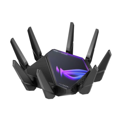 ASUS Wireless Router Quand Band AX16000 1xWAN(2.5Gbps) + 2xWAN/LAN(10Gbps) + 4xLAN(1Gbps)+2 USB, ROG RAPTURE GT-AXE16000