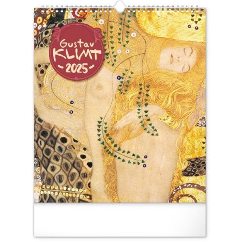 Realsystem 2025 Gustav Klimt 6087-GK falinaptár