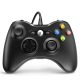 FroggieX FX-X360-PC-B Xbox360/PC fekete kontroller