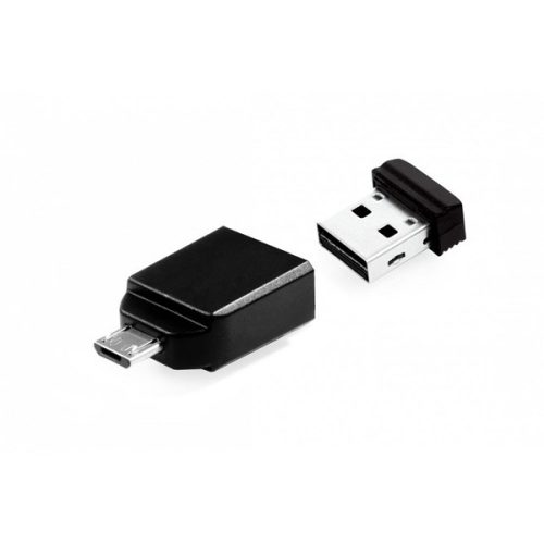 Verbatim 49821 Store 'n' Stay 16GB USB 2.0 nano Flash Drive + adapter