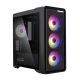 Zalman M3 PLUS RGB fekete (táp nélküli) ablakos mATX ház