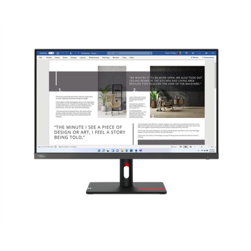 LENOVO 27" S27i-30 ThinkVision 63DFKAT4EU IPS monitor