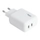 Akyga AK-CH-19 2x USB-C PD 5-12V / max. 3A 40W Quick Charge 3.0 gyorstöltő