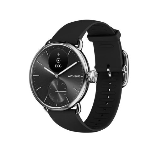 Withings HWA10-model 1 ScanWatch 2 38mm fekete okosóra