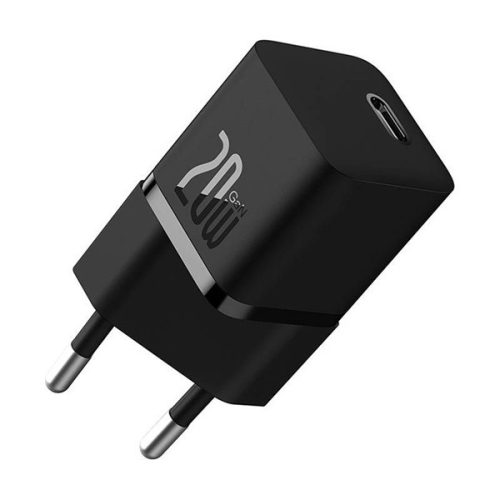 Baseus CCGN050101 GaN5 20W USB/USB C fekete töltő