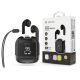 Devia ST399282 TWS-M6 True Wireless Bluetooth fekete fülhallgató