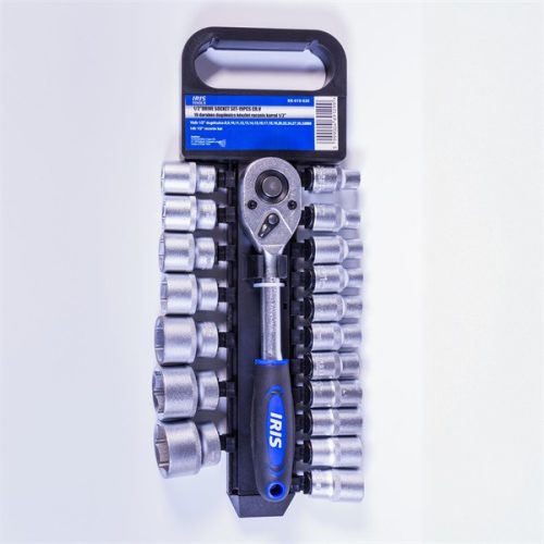 IRIS TOOLS SS-019-020 19 darabos dugókulcs készlet racsnis karral 1/2"