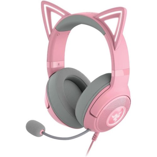 Razer Kraken Kitty V2 USB rózsaszín gamer headset